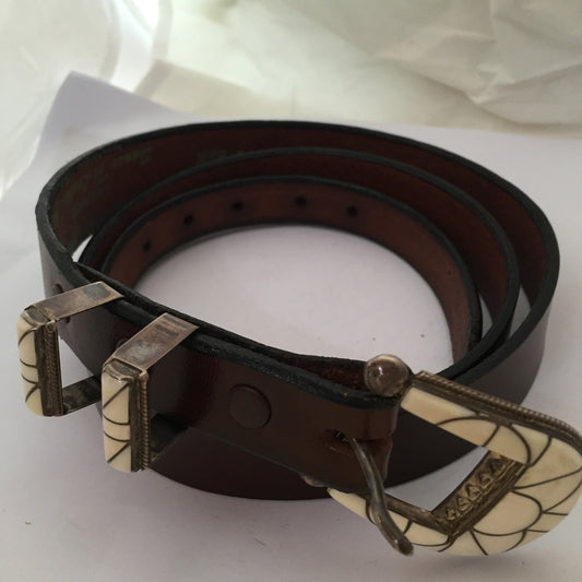 Inlaid ranger belt