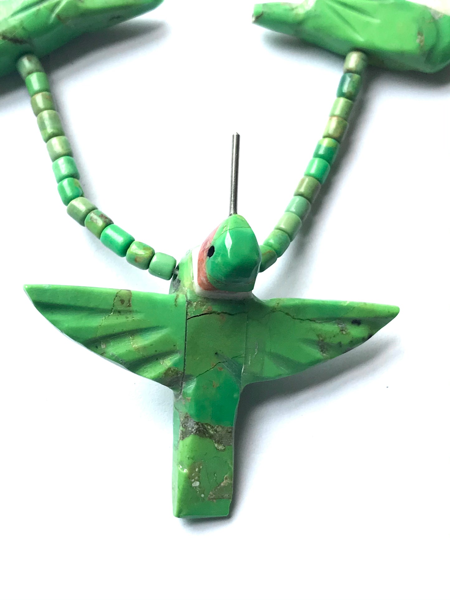 Gaspiate hummingbird power animal necklace