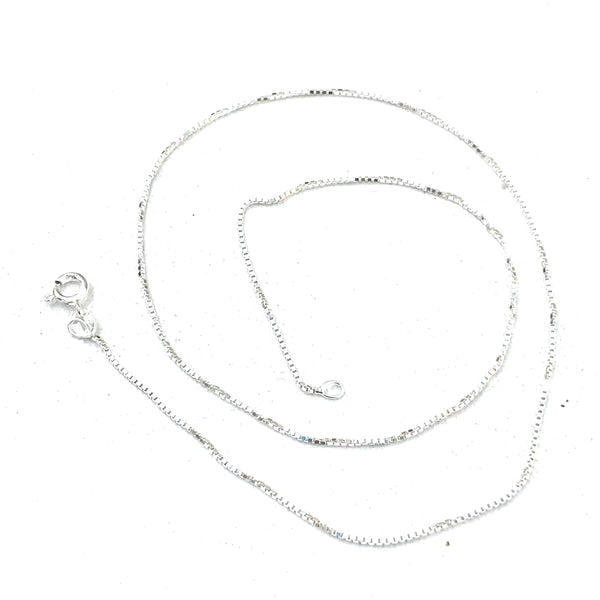 Sterling silver linked chain