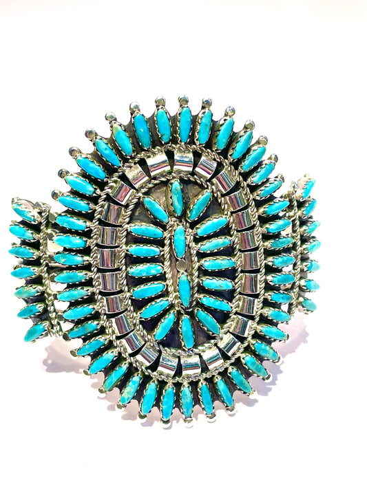 New Needlepoint turquoise bracelet