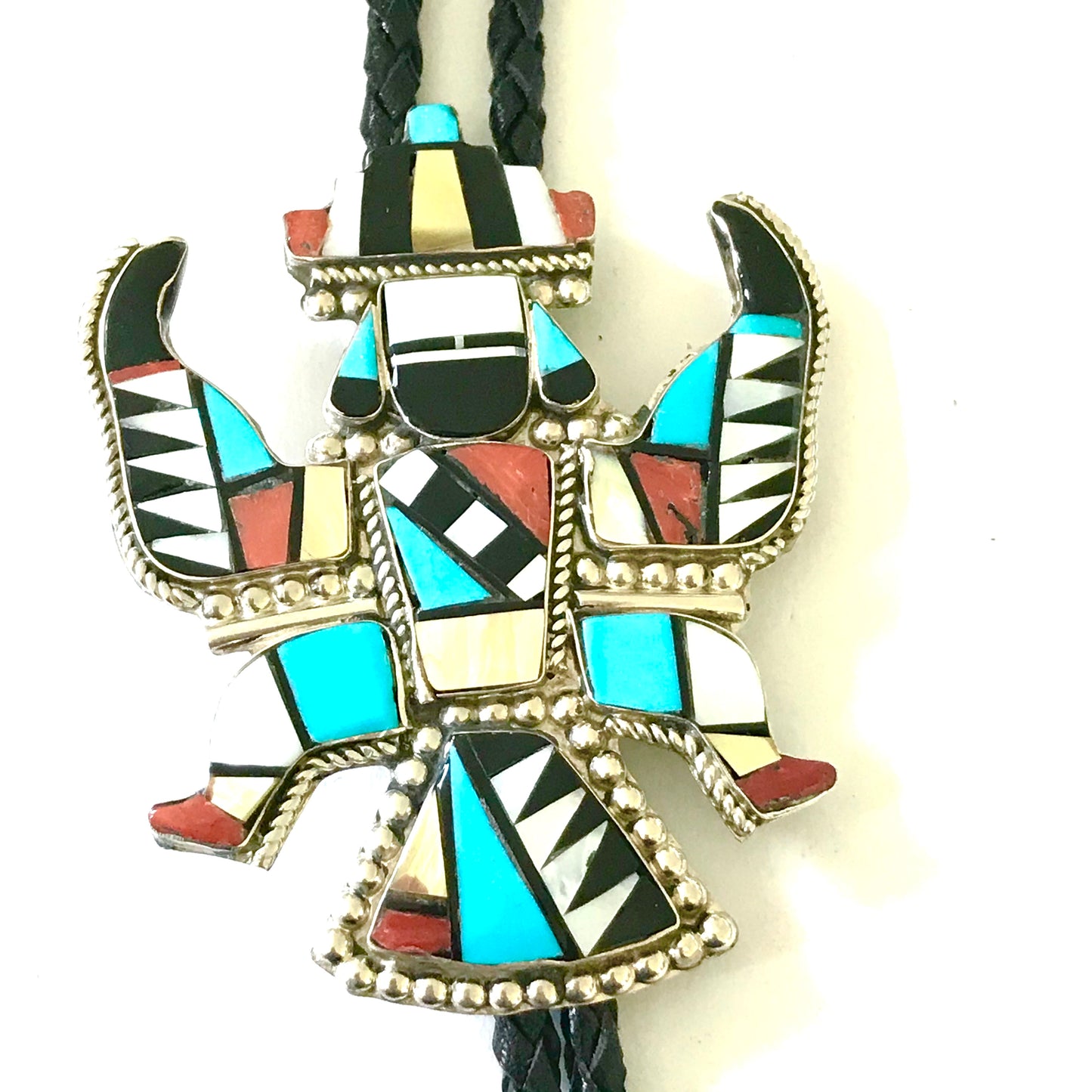 Eagle dancer bolo tie