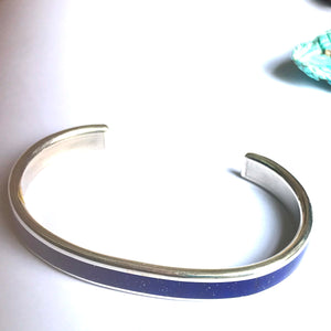 Stunning lapis bracelet ( large size )