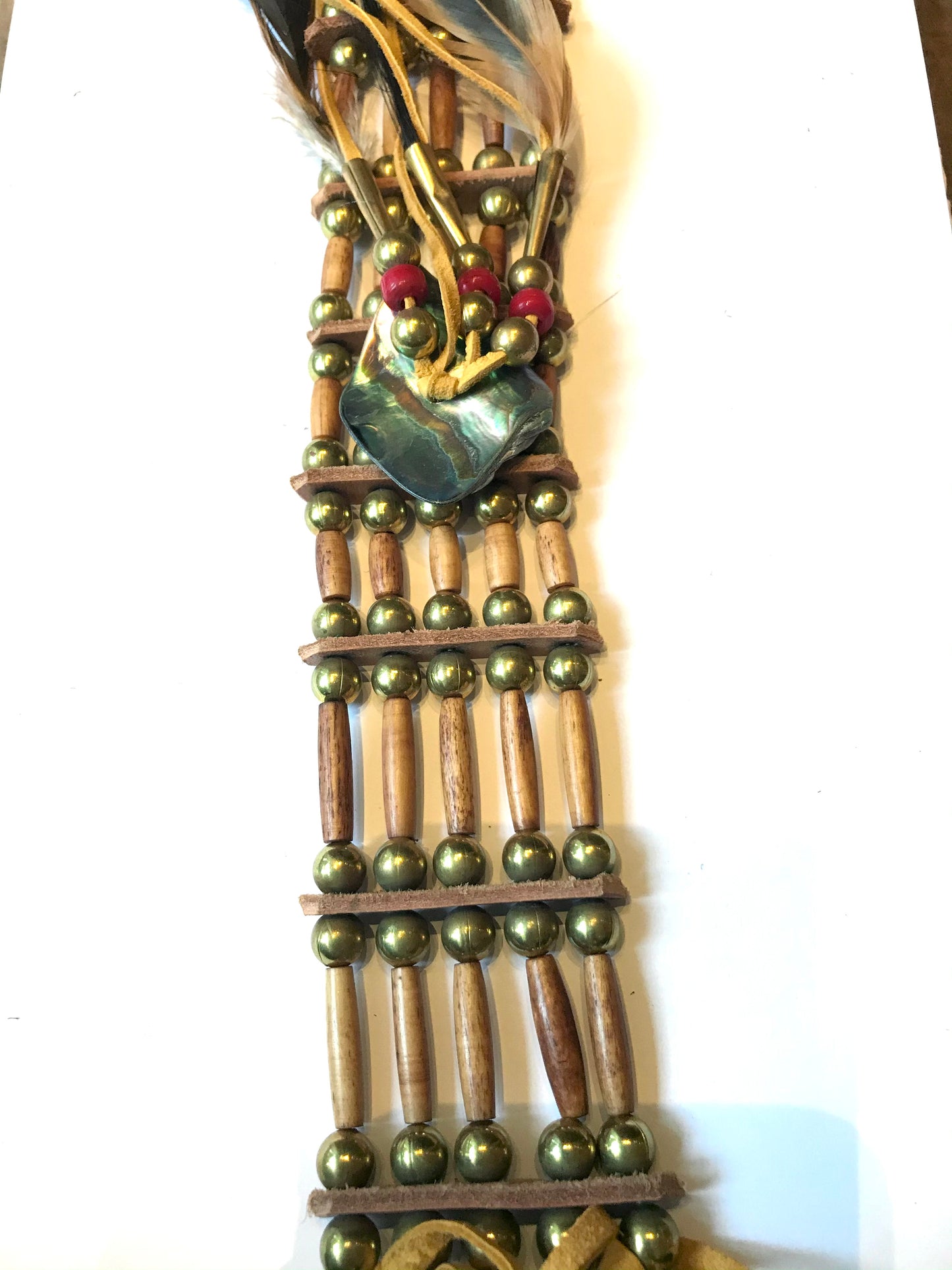 Bone choker navajo made in black