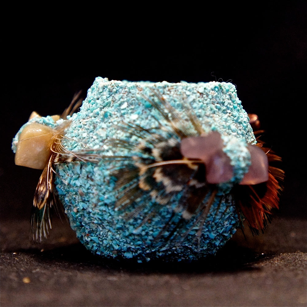 Zuni Fetish Cornmeal Bowl