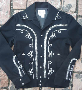 Black 50's Rockmount Jacket