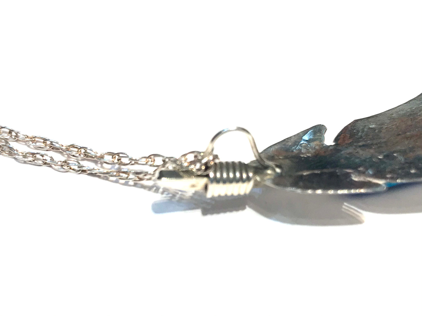 Large feather pendent