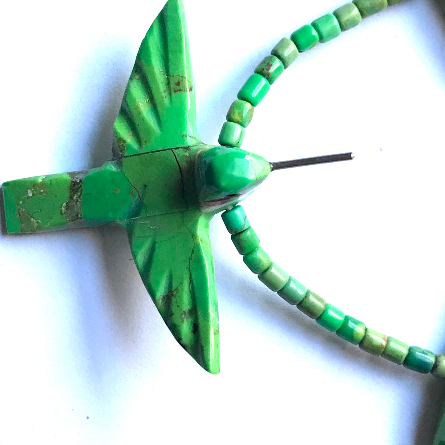 Gaspiate hummingbird power animal necklace