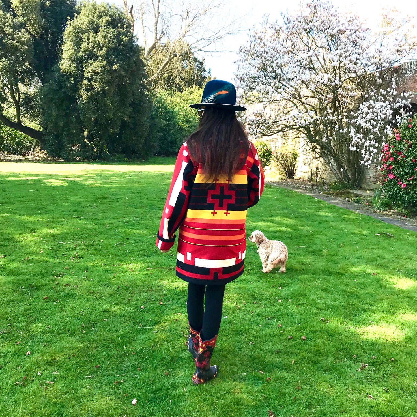 Jessie western oversize concho coat