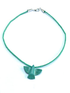 Turquoise eagle necklace