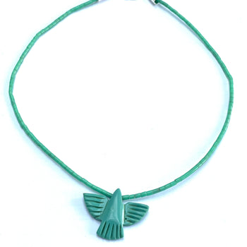 Turquoise eagle necklace