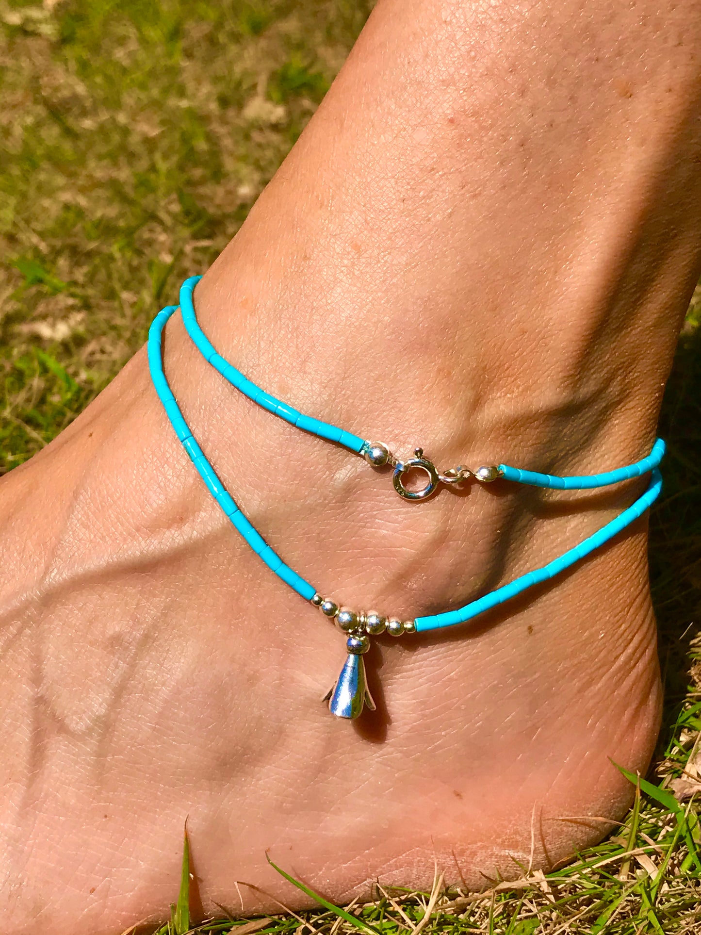 Double strand anklet