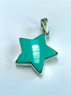 Star pendent sterling silver