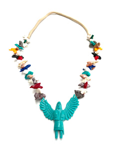 Eagle kachina necklace