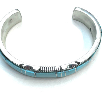 Zuni inlaid bracelet medium size