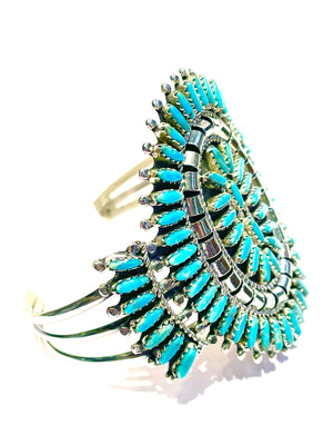 New Needlepoint turquoise bracelet