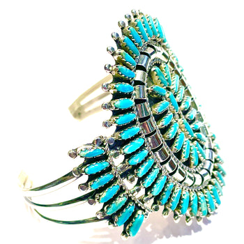 New Needlepoint turquoise bracelet
