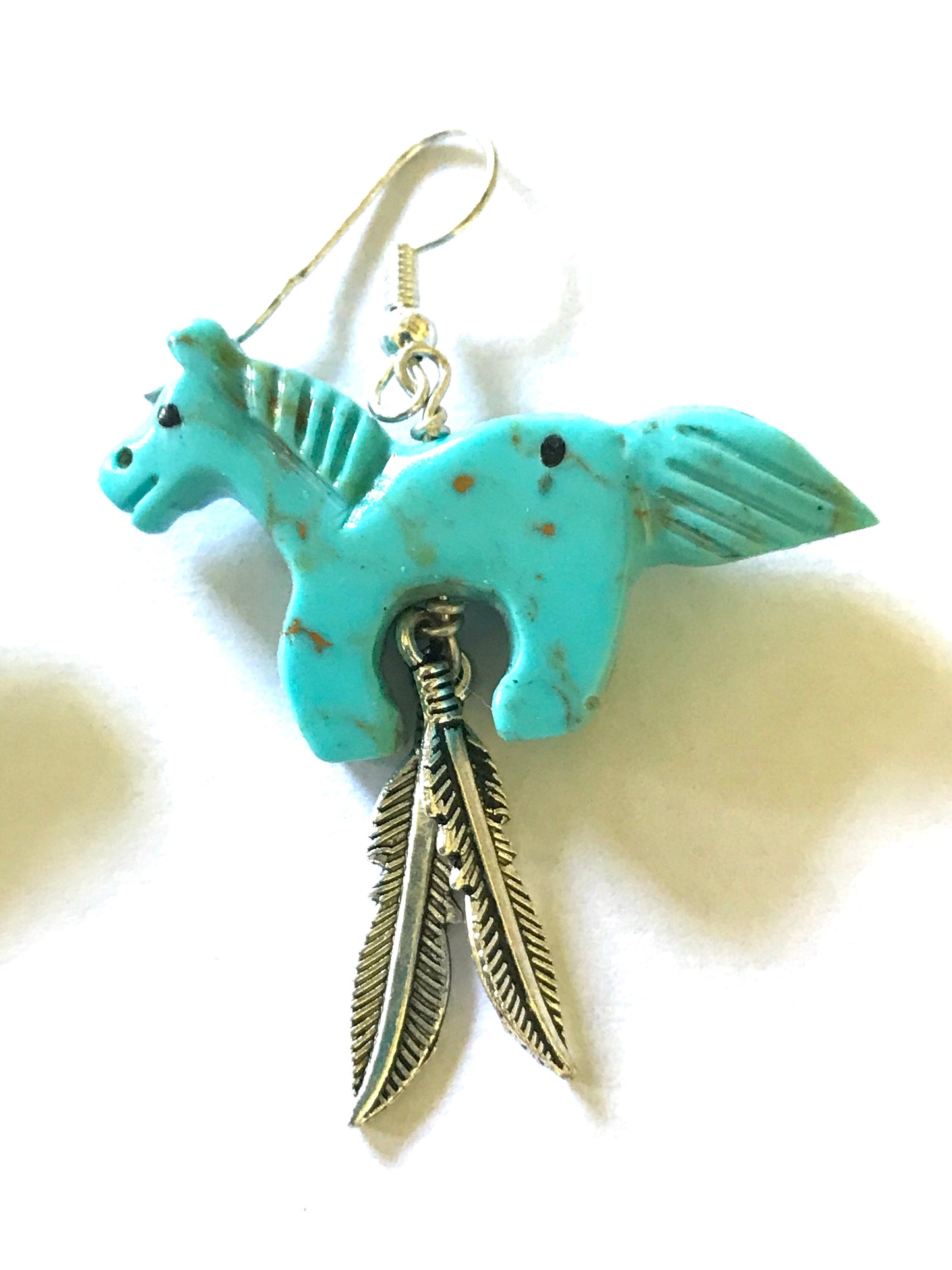 Horse power earrings