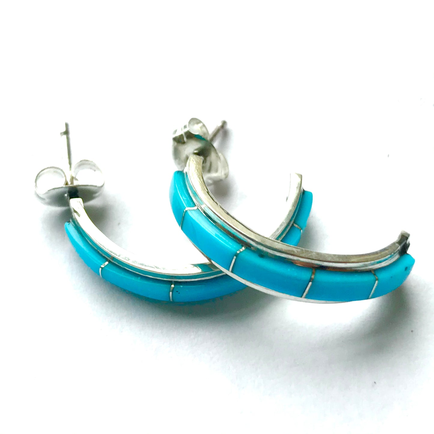 Turquoise hoop