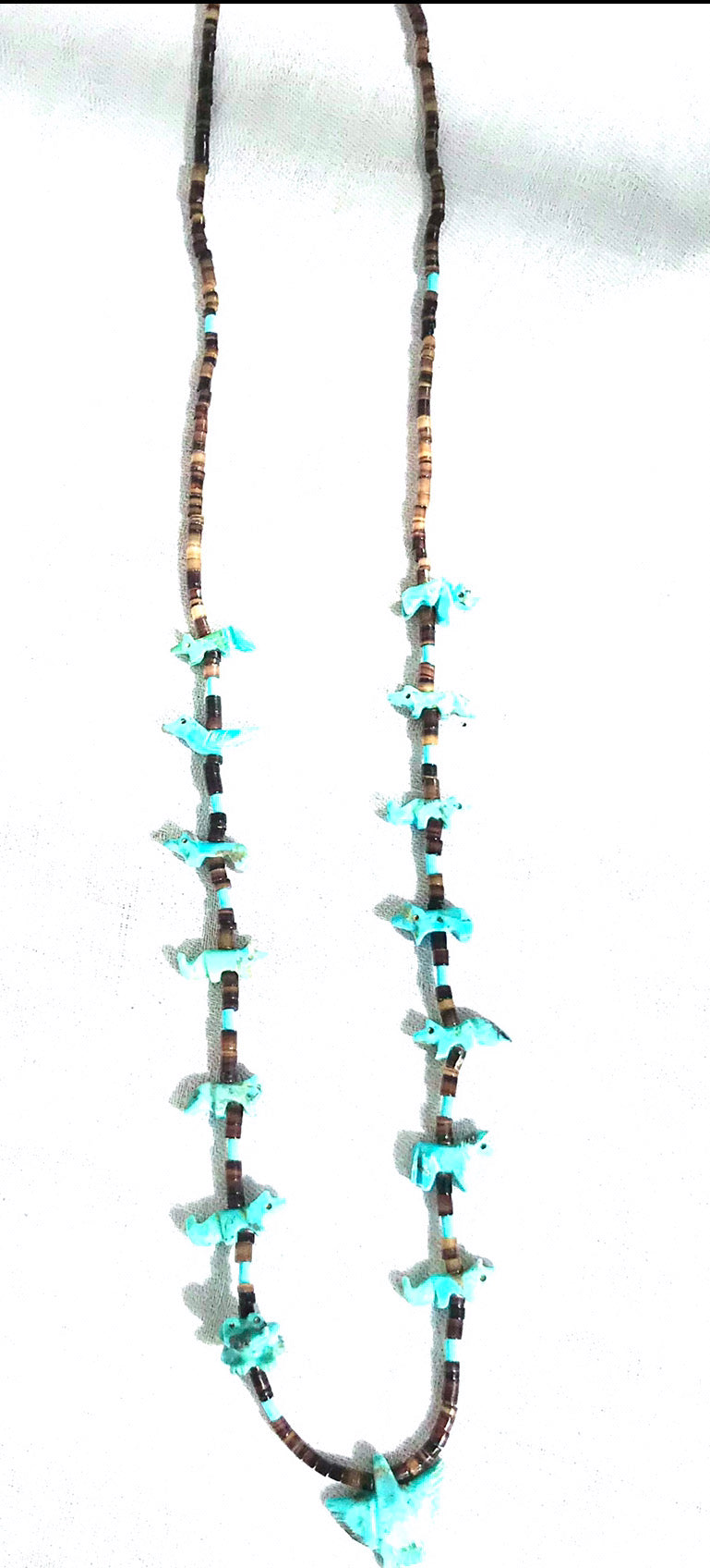 Power animal necklace  turquoise necklace