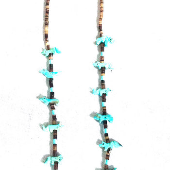 Power animal necklace  turquoise necklace