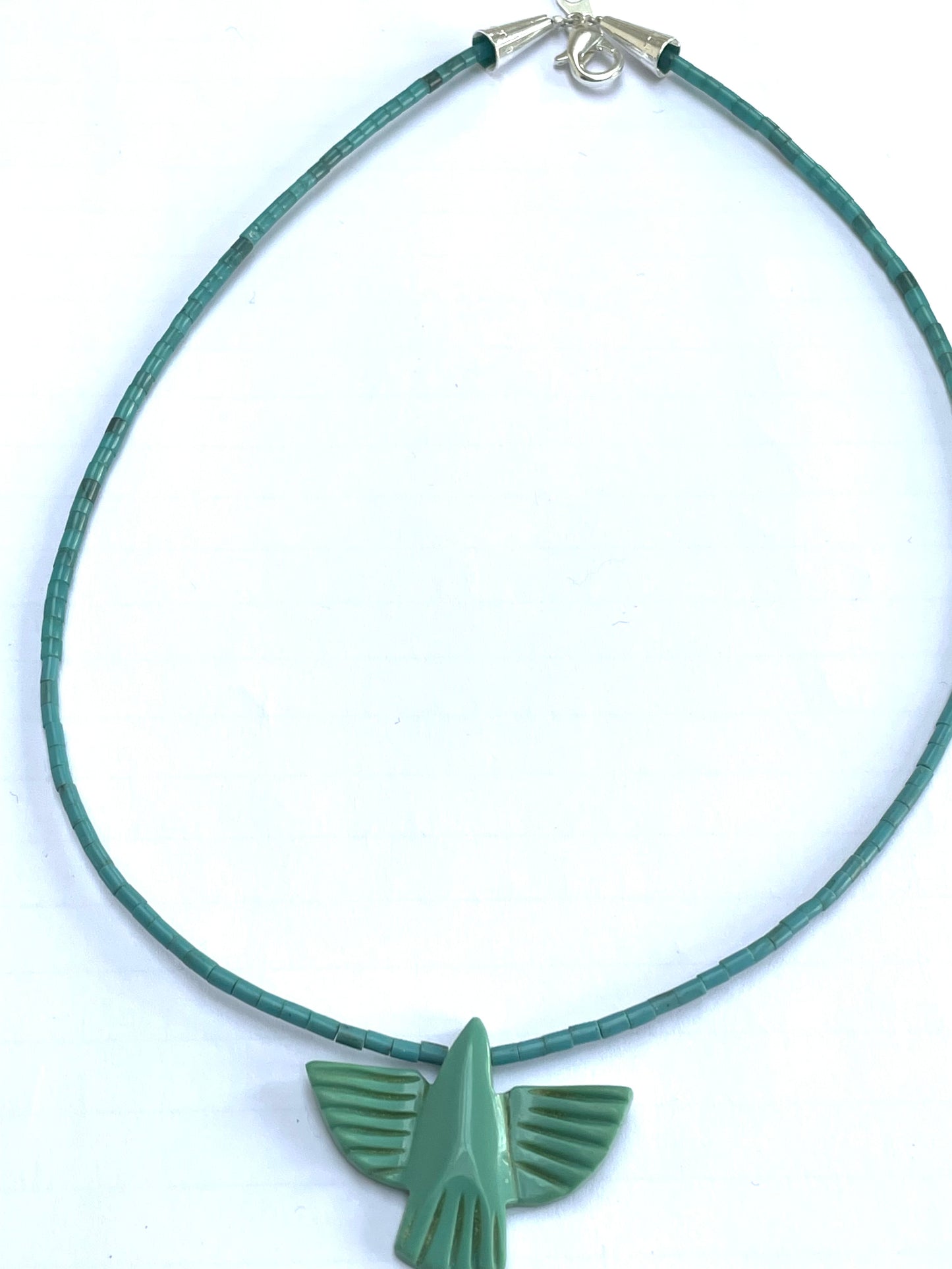 Turquoise eagle necklace