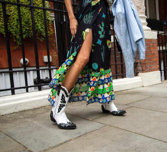 Jessie western cactus /corn maiden dress