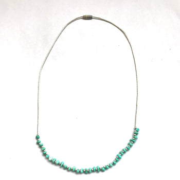 Sterling silver turquoise necklace