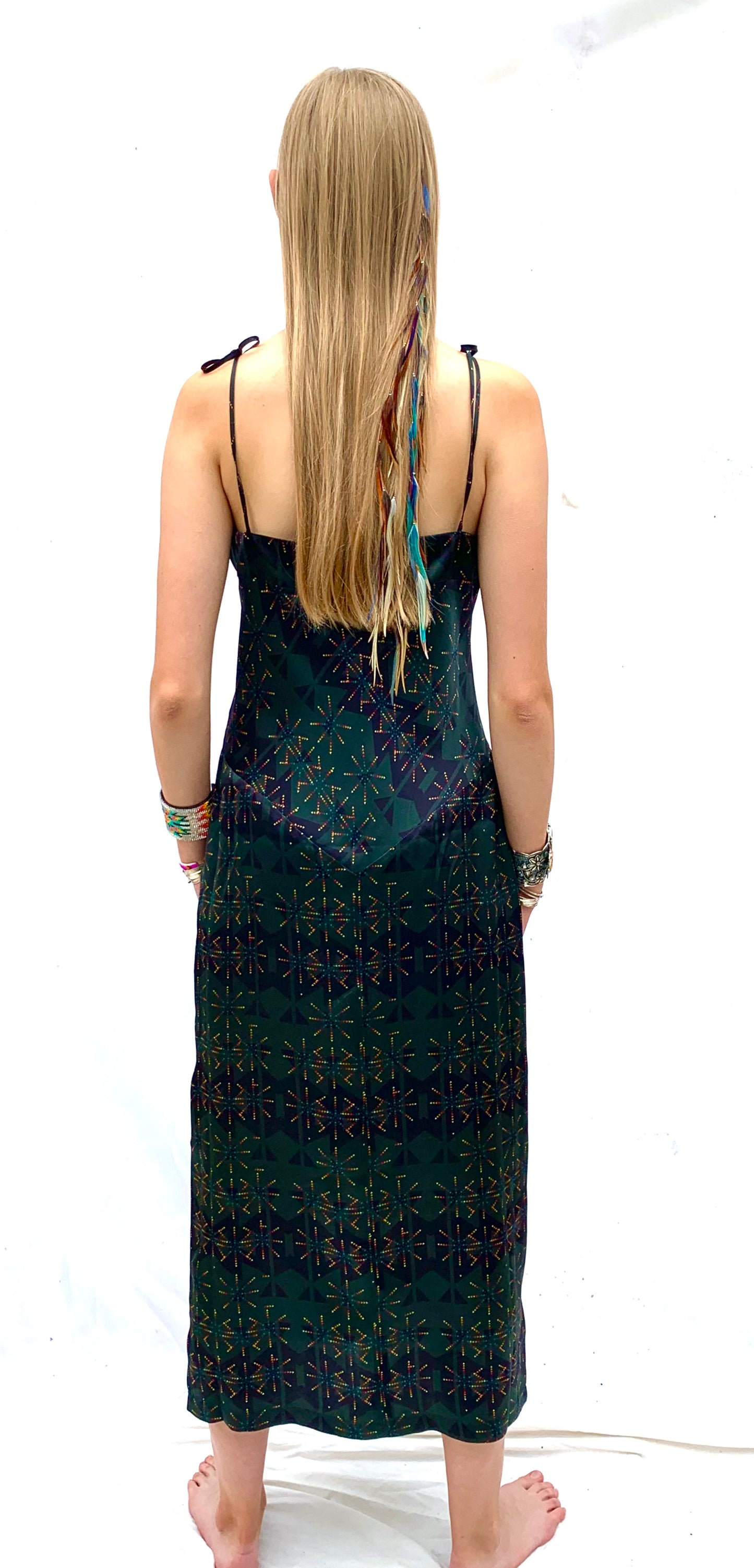 Stunning new rainbow star  Jessie Western strap dress