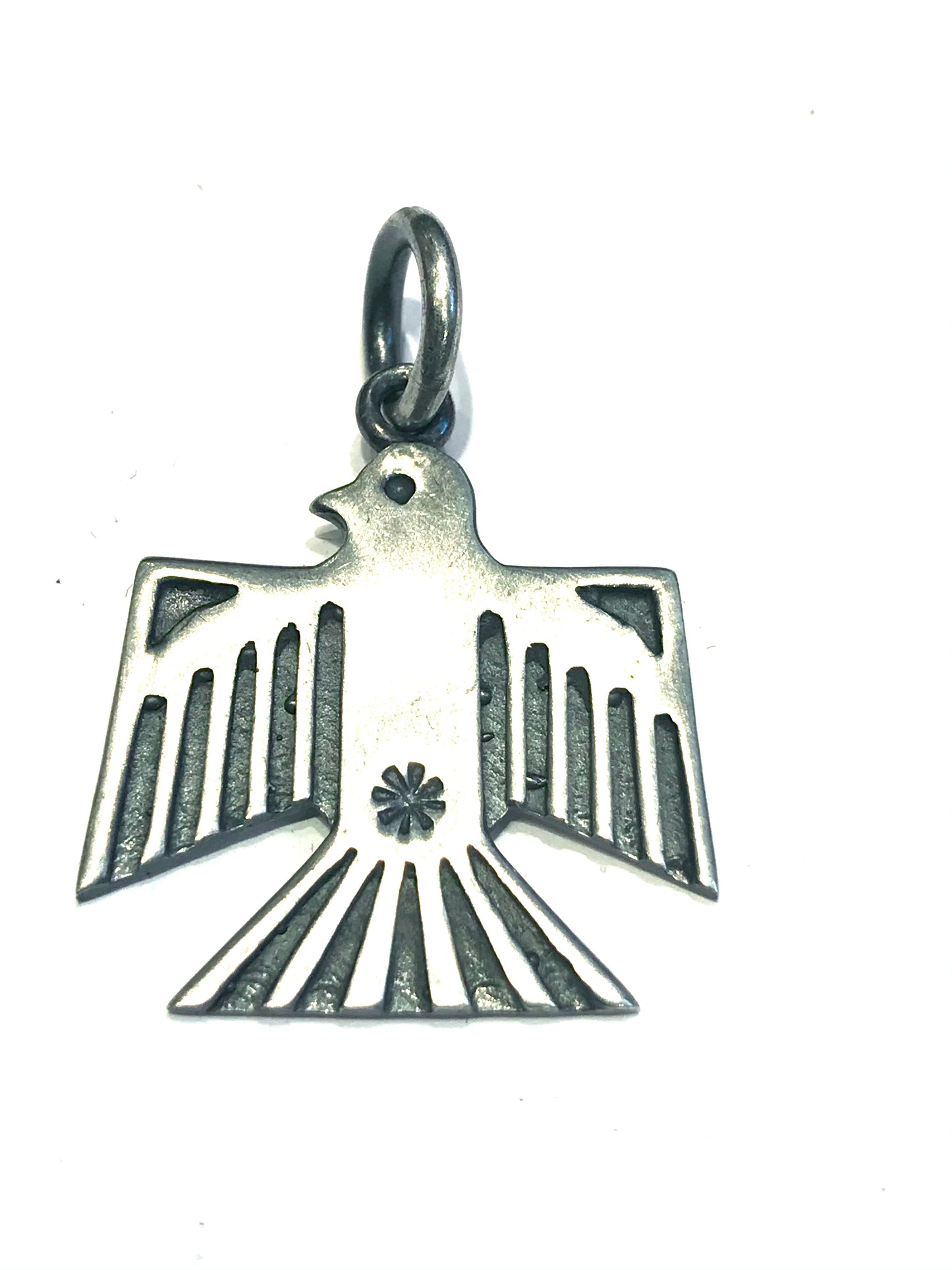 Sterling silver eagle pendent