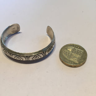 Kids sterling silver navajo bracelet