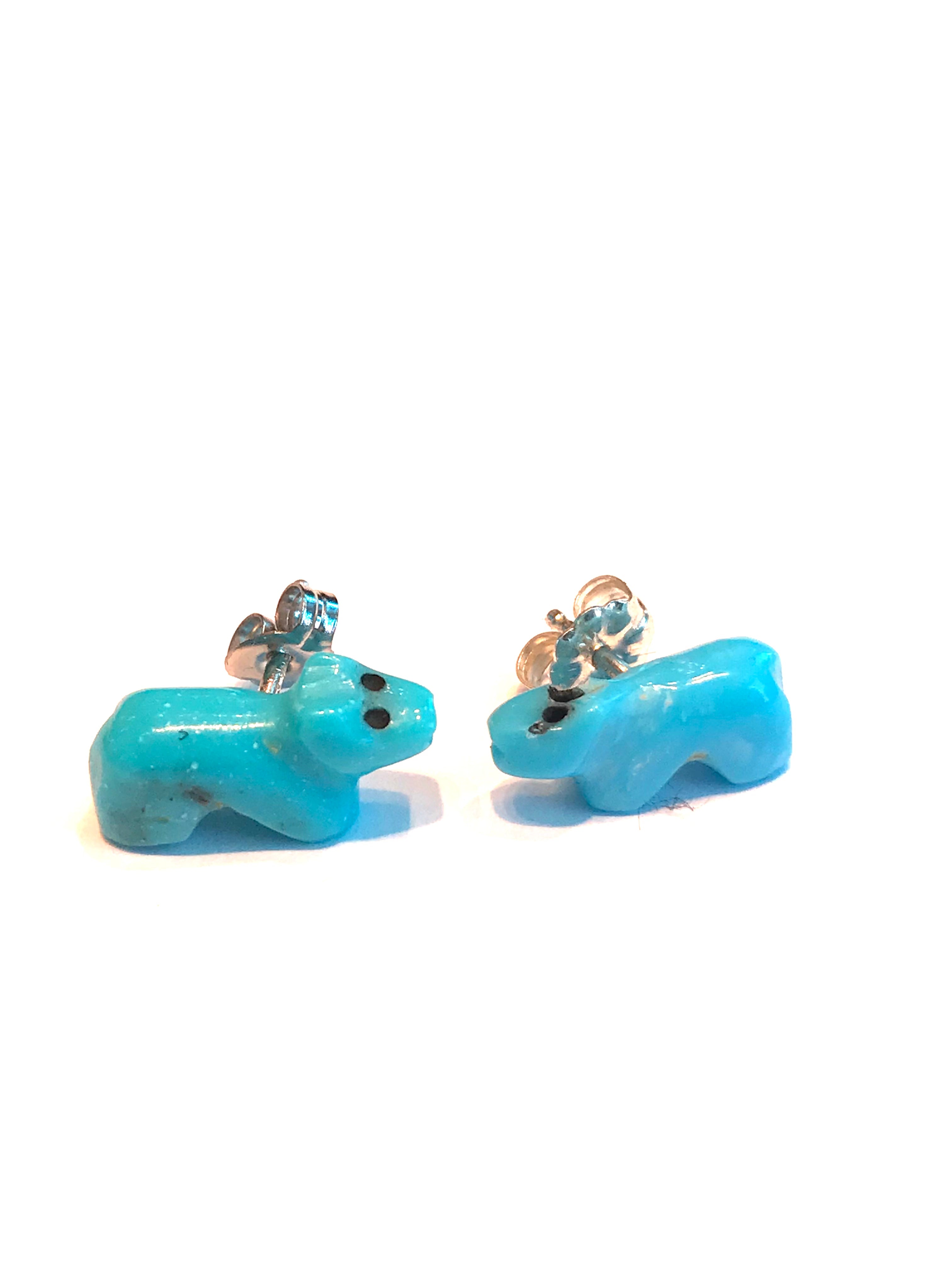 New Zuni power animal earring