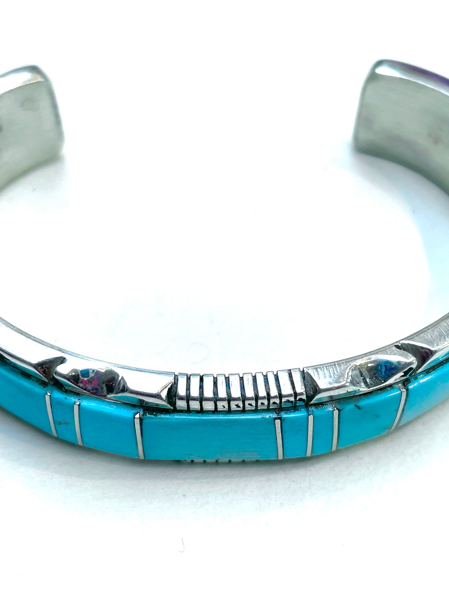 Zuni inlaid bracelet medium size