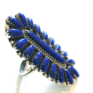 Lapis Navajo ring