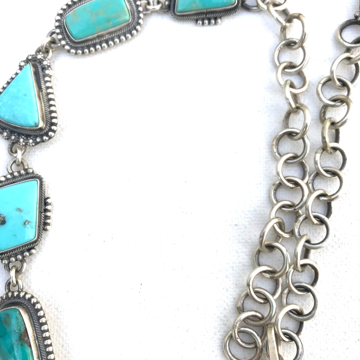 Amazing super long Navajo turquoise Stunning long necklace