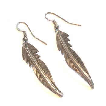 Feather earring