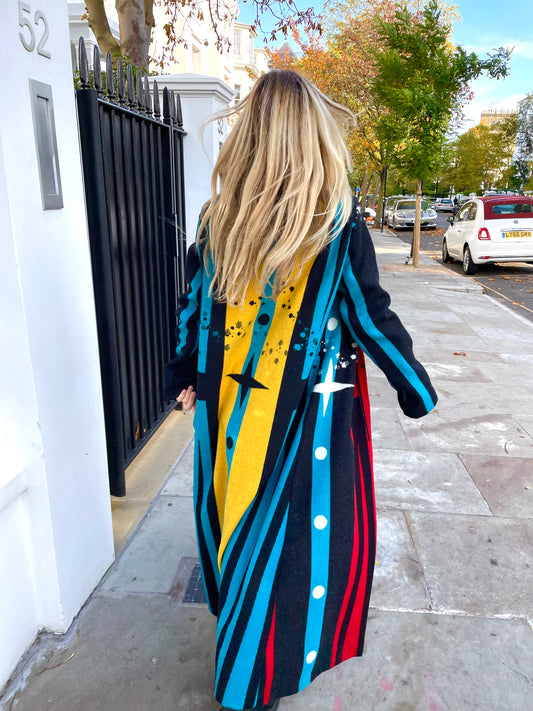 Star chaser coat hand made by Jessie western