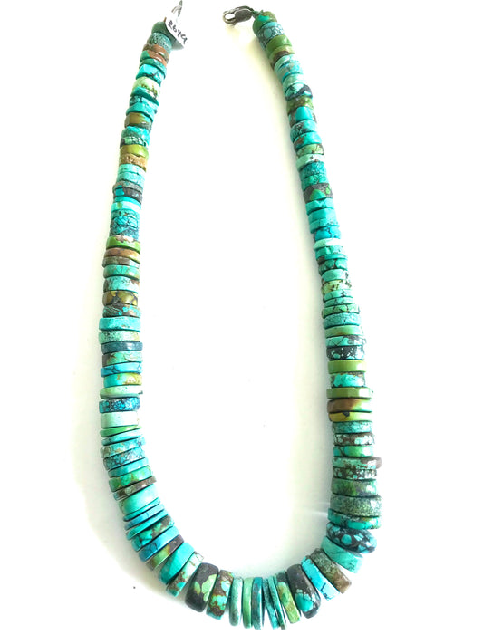 Really amazingly large turquoise necklace