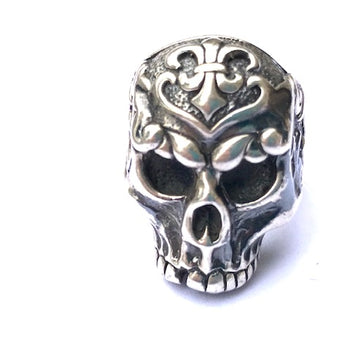 Skull ring ,sterling silver