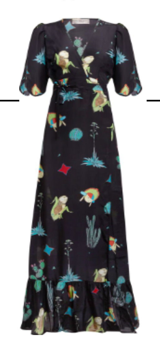 Jessie western cactus /corn maiden dress