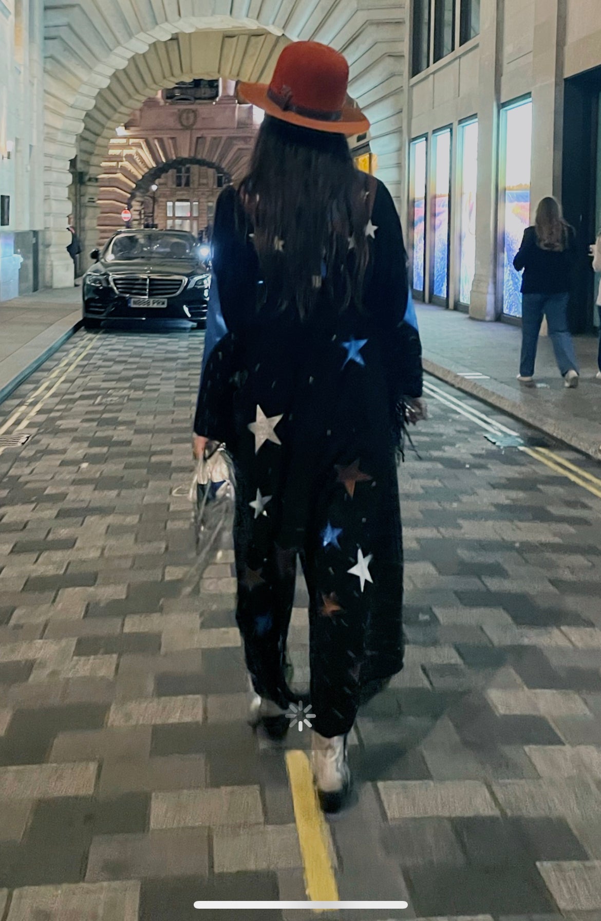 Suede long eagle coat special edition