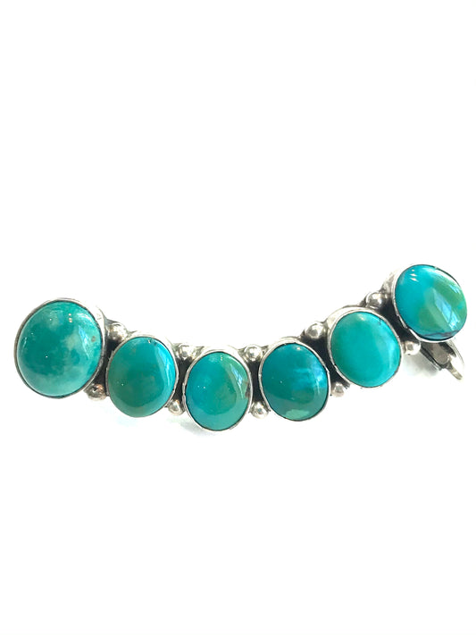 Turquoise ear cuff