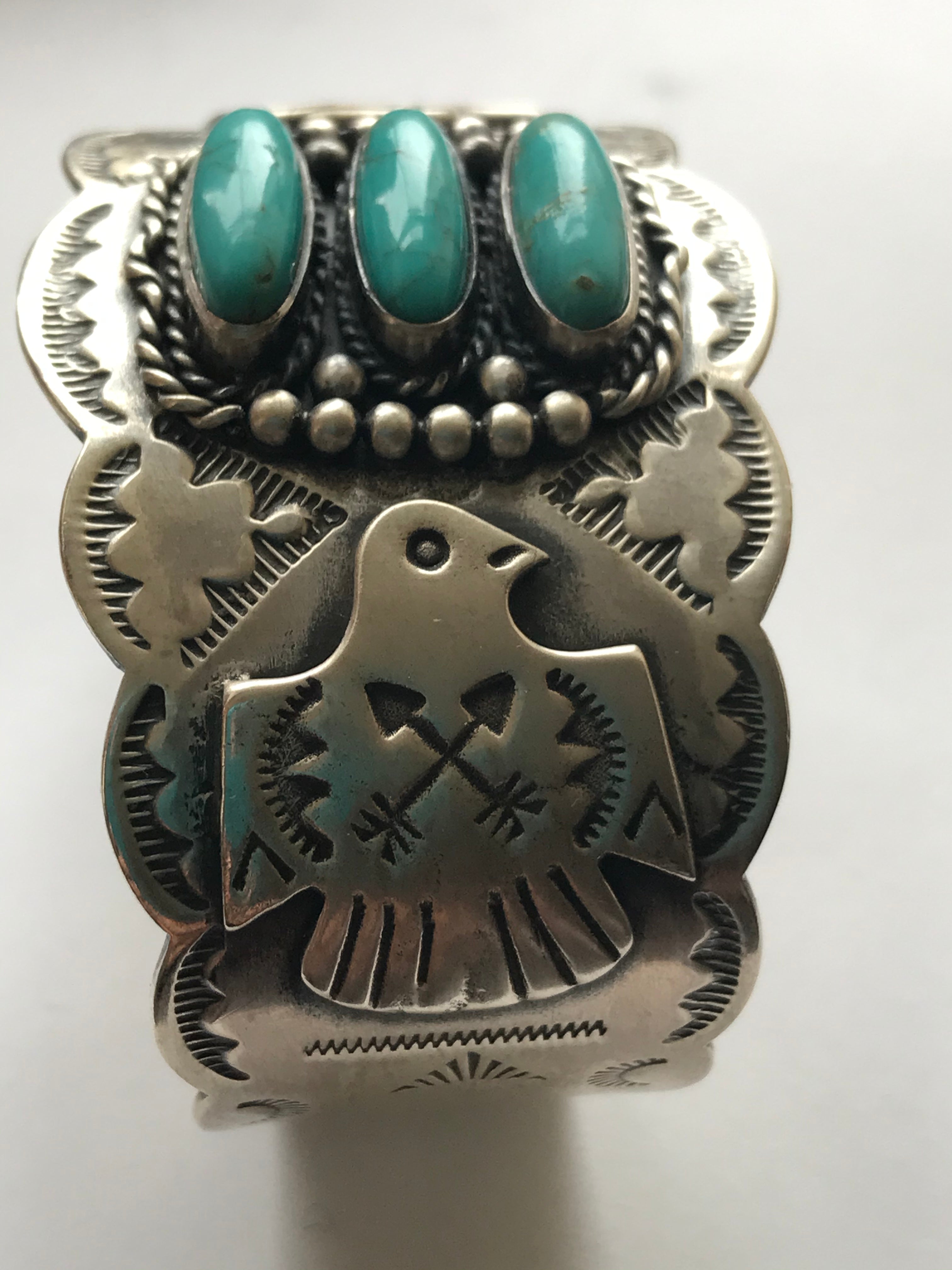 Navajo Eagle bracelet