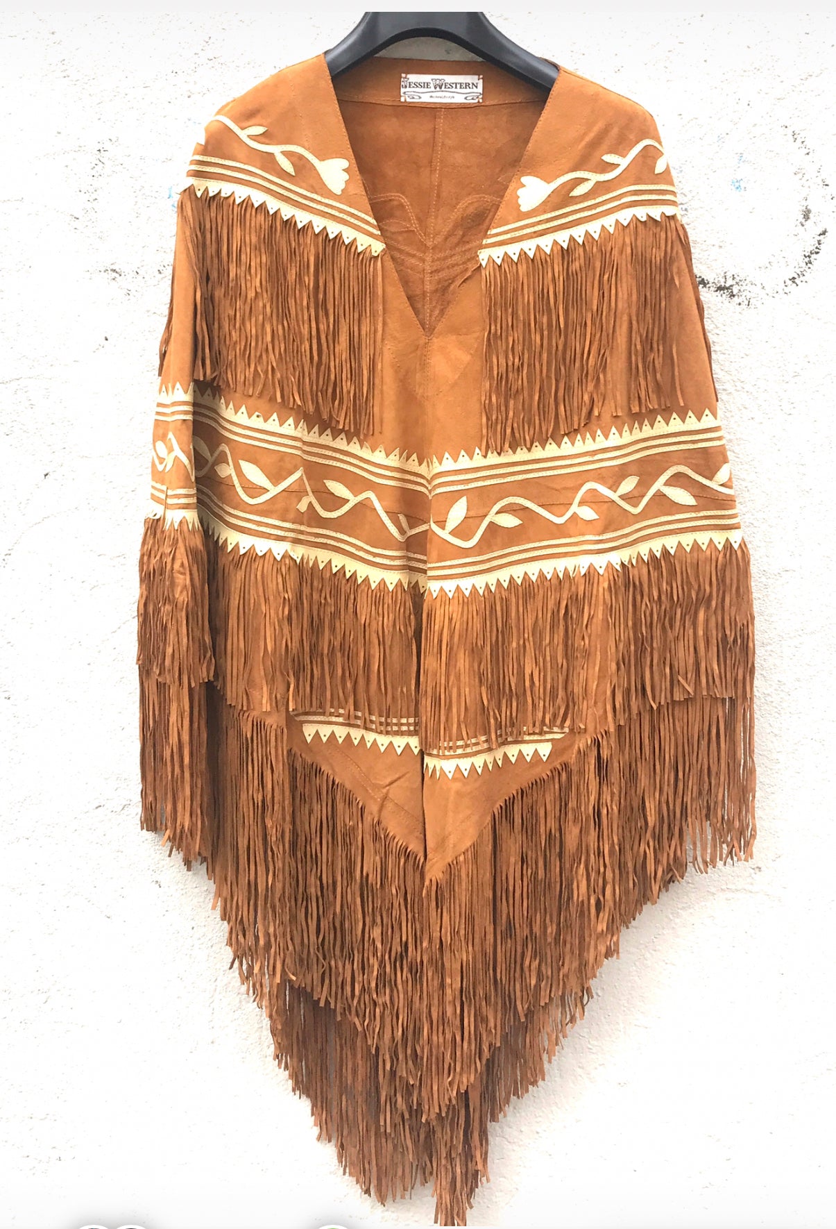 Pre order Jessie Western Fringed  poncho