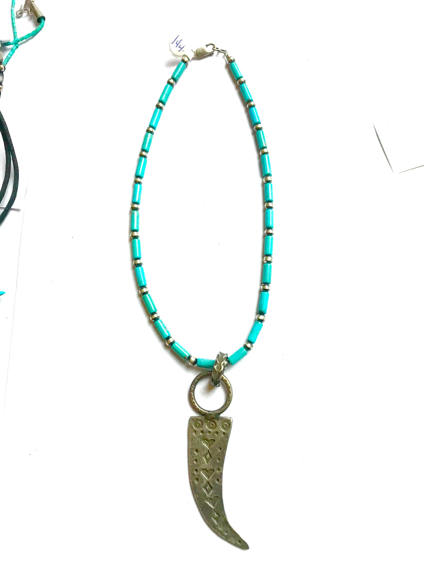 Sterling silver 3 inch good prospects pendent