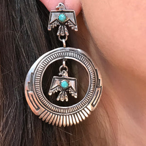 Eagle earrings Navajo
