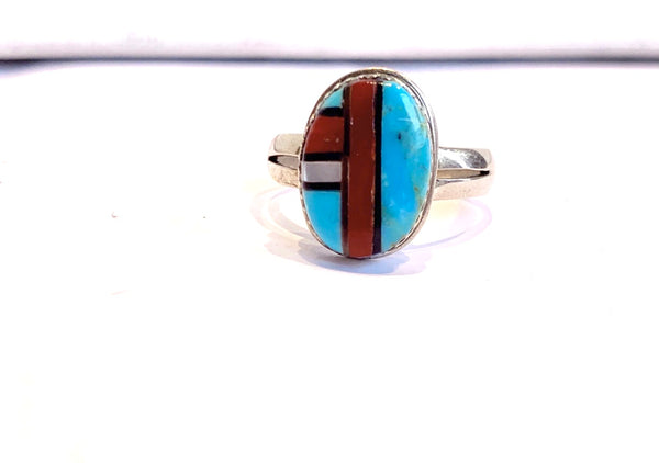 Zuni Inlay  Ring