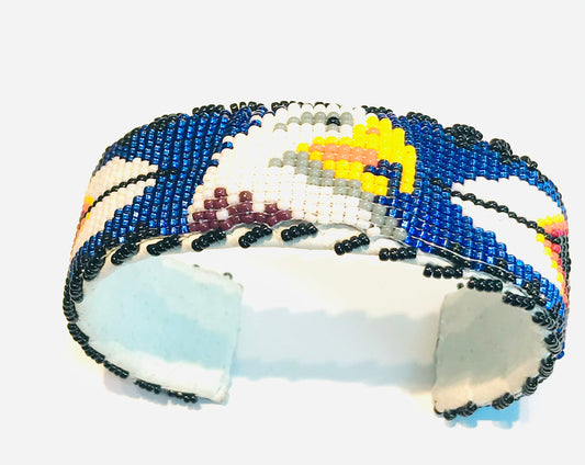Beaded cuff bracelet Navajo