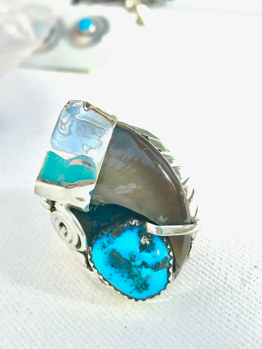 Navajo claw ring
