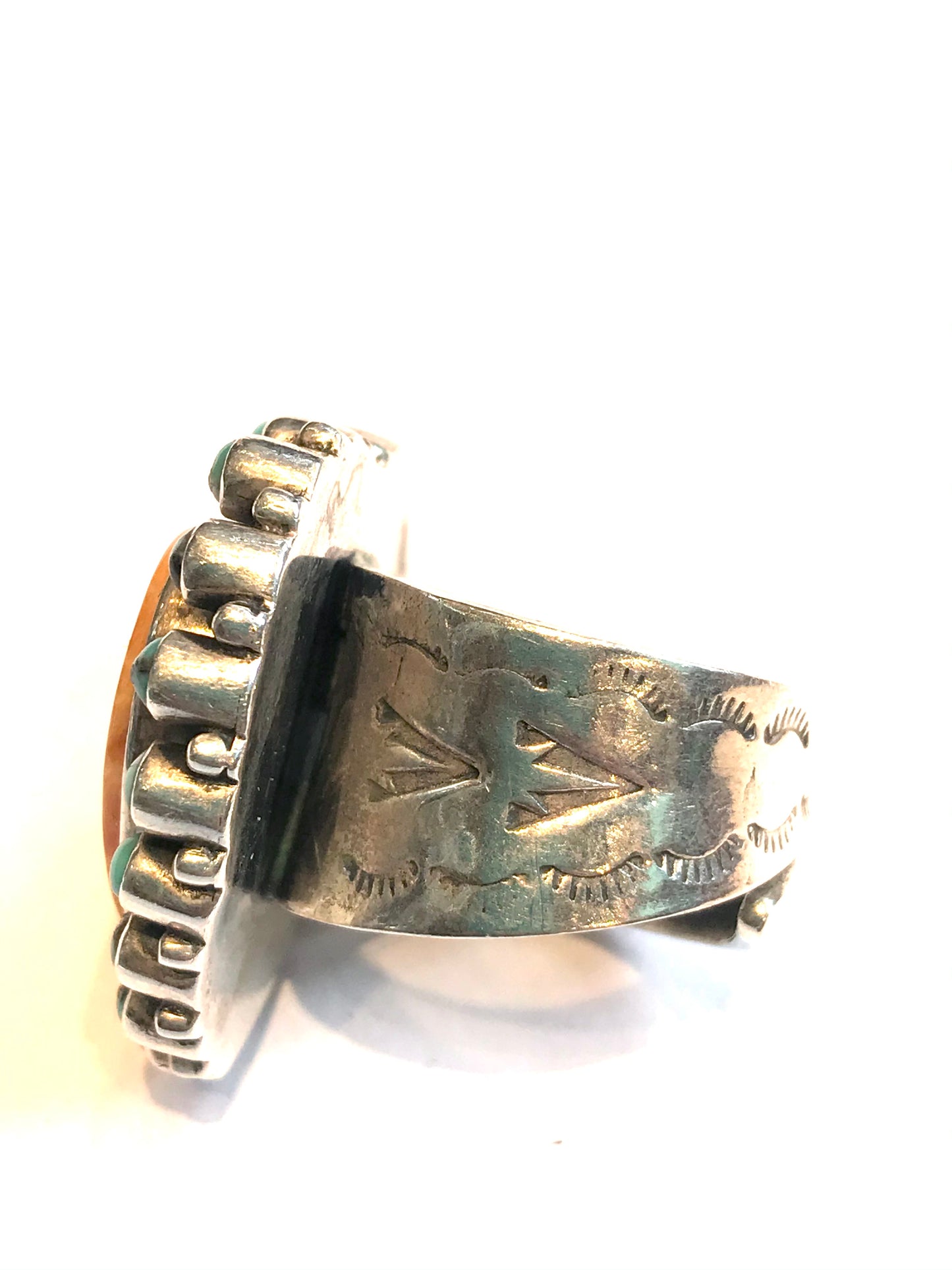 Navajo heart ring