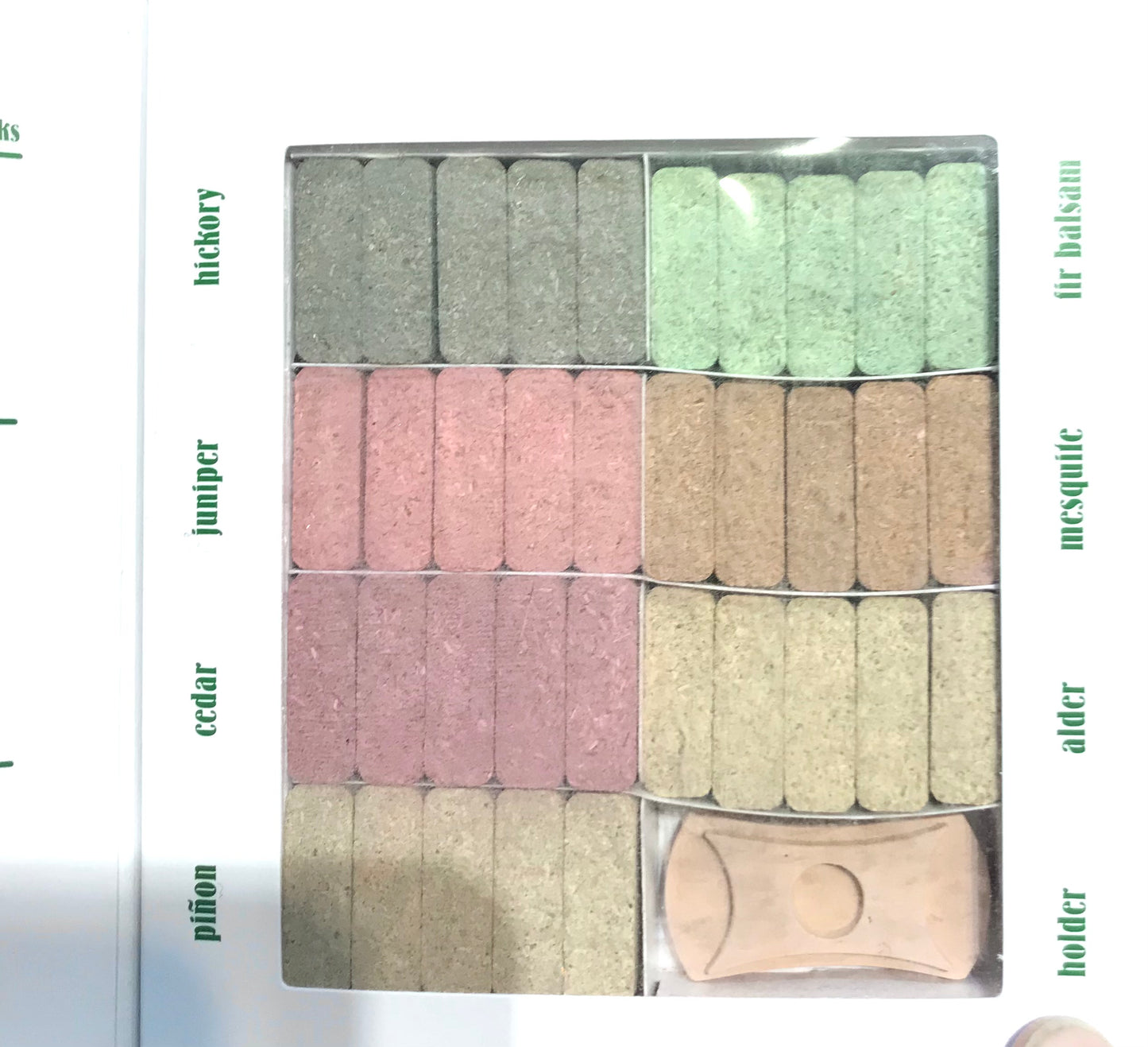 Sampler pure natural wood incense